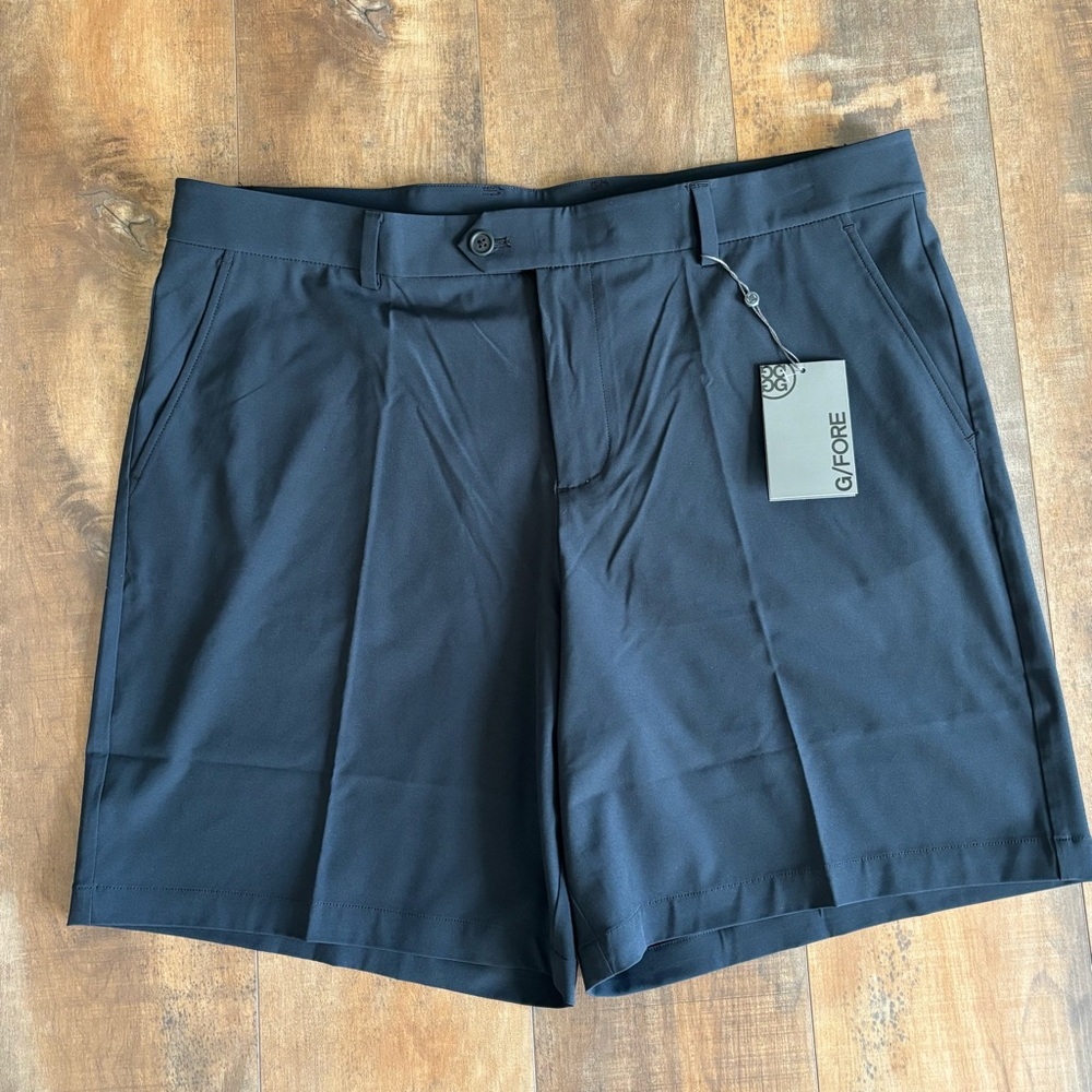 G/FORE Maverick 4-Way Stretch 8” Golf Athletic Shorts Onyx Black Men’s Size 40